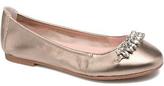 Thumbnail for your product : Unisa Kids's Diamon Rounded toe Ballet Pumps in Gold