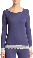Thumbnail for your product : Cosabella Cortina Lace-Trim Top