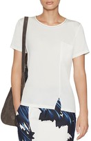 Thumbnail for your product : Halston Notched Tee