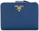 Thumbnail for your product : Prada logo plaque wallet