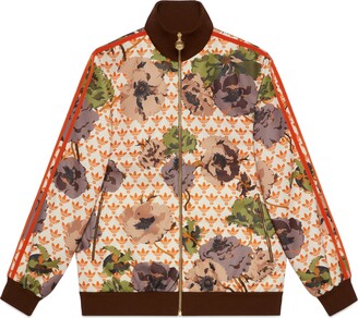 Gucci adidas x technical jersey zip jacket - ShopStyle