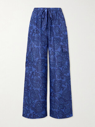 【Zimmermann】Paisley linen flared pants Paisley linen flared pants in white - Zimmermann | Mytheresa