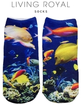 Thumbnail for your product : LIVING ROYAL Coral Reef Ankle Socks