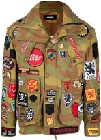 Thumbnail for your product : DSQUARED2 Camouflage-Print Military Jacket