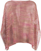 M Missoni - tunique en maille ajourée - women - Polyamide/Polyester/Viscose/fibre métallique - Taille Unique