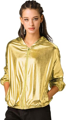 shiny gold jacket