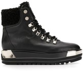 Thumbnail for your product : Baldinini Platform Lace-Up Boots