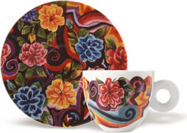 The Biennale Arte 2024 illy Art Collection - Set Of 4 Espresso Cups and Saucers