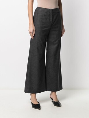 Chanel Pre Owned Wide-Legged Tailored Trousers