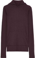 Thumbnail for your product : Commando Ribbed Stretch Pima Cotton And Modal-blend Jersey Hoodie