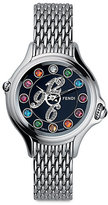 Thumbnail for your product : Fendi Semi-Precious Multi-Stone, Diamond & Stainless Steel Watch/Black