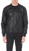 Thumbnail for your product : Givenchy Star-detail leather sweatshirt - for Men
