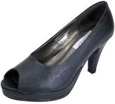 Thumbnail for your product : Peerage Ruth Women Extra Wide Width Peep Toe Platform Pump 9