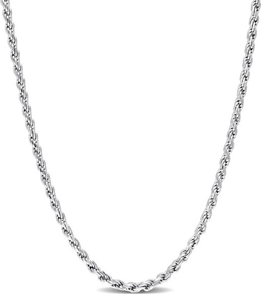 Everly Jewelry EVERLYJEWELRY|SterlingSilver2.2mmRopeChainNecklace20inc