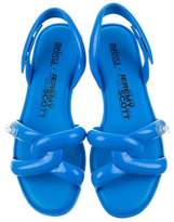 Thumbnail for your product : Jeremy Scott Melissa x Tube Crossover Sandals w/ Tags