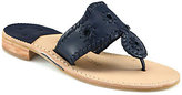 Thumbnail for your product : Jack Rogers Leather Nantucket Thong Sandals