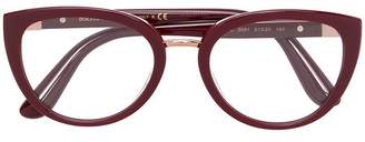 Dolce & Gabbana Eyewear oval frame glasses
