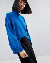 Thumbnail for your product : ASOS Curved Hem Jumper
