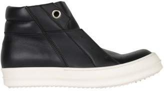 Rick Owens Island Dunk Leather Sneakers