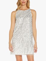 Thumbnail for your product : Adrianna Papell Beaded Trapeze Dress, Ivory