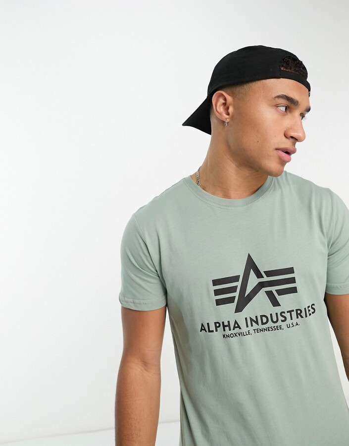 Alpha Industries Men\'s Green Shirts | ShopStyle UK