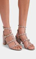 Thumbnail for your product : Valentino Garavani Women's Rockstud Leather Multi-Strap Sandals - Nudeflesh