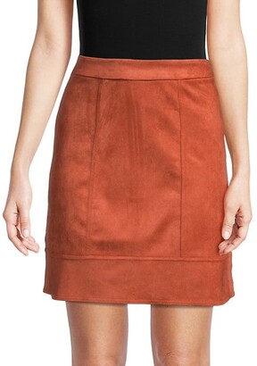 Cashmere-Blend Miniskirt Saks Fifth Avenue Women Clothing Skirts Mini Skirts 