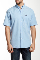Thumbnail for your product : Façonnable Short Sleeve Classic Fit Seersucker Sport Shirt
