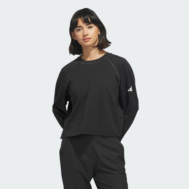 Beyond The Course Side-snap Twistweave Sweatshirt