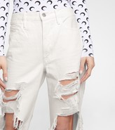 Thumbnail for your product : Frame Le Hollywood high-rise straight jeans
