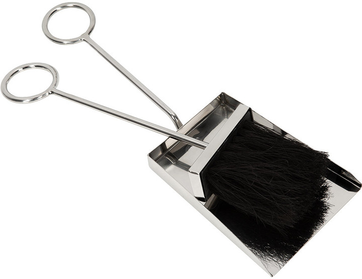 Retreat Fireside Dustpan & Brush Silver ShopStyle Countertop Bath