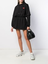 Thumbnail for your product : GCDS Hooded Sweat Dress