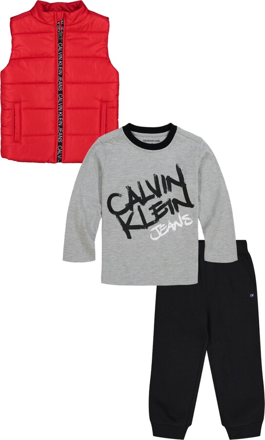 Calvin Klein Toddler Boy Clothes | ShopStyle
