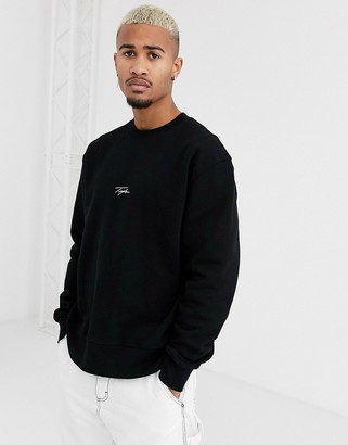 Topman Signature sweat with logo in back