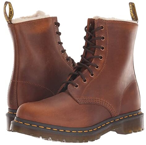 fake leather doc martens