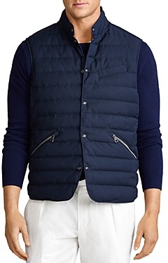 Polo Ralph Lauren Walbrook Reversible Quilted Down Vest - ShopStyle Big &  Tall Clothing