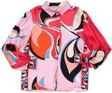 Thumbnail for your product : Emilio Pucci Eliconia Printed Silk Satin Shirt