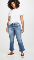 Thumbnail for your product : Frame Le Sylvie Kick Boot Mix Jeans