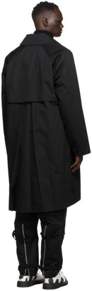 Undercover Black Wraparound Trench Coat