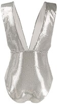 Thumbnail for your product : In The Mood For Love Plunge Sequin One Piece