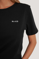 Thumbnail for your product : NA-KD Basic Logo Tee