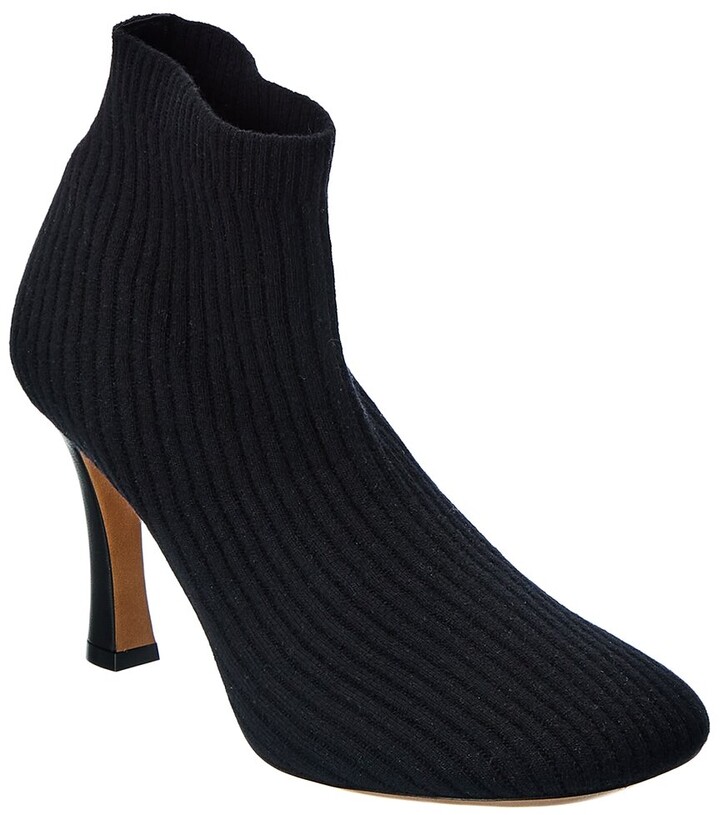Shop CELINE Casual Style Plain Leather Block Heels Logo Mid Heel Boots by  lemontree28