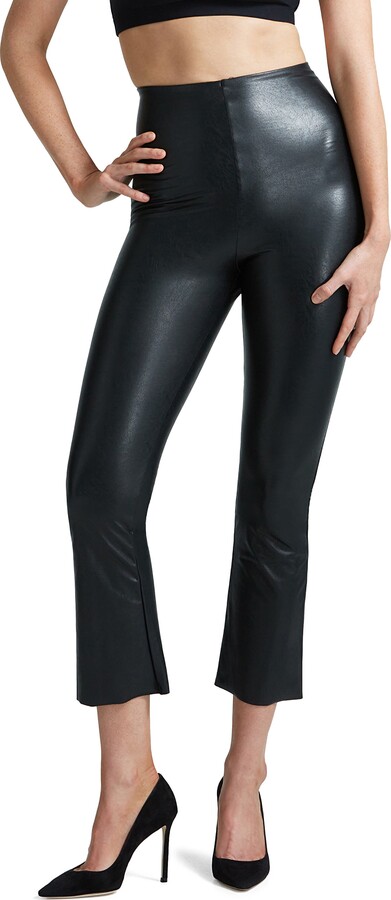 Leather Pull On Pants