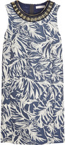 Thumbnail for your product : Matthew Williamson Botanical embellished jacquard mini dress