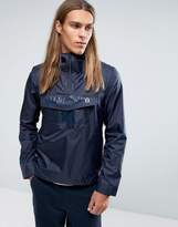 Thumbnail for your product : Napapijri Asheville Overhead Jacket Hooded Lightweight Ripstop in Navy