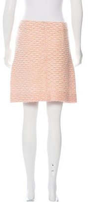 Bottega Veneta Wool Mini Skirt