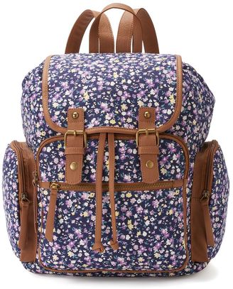 Mudd Avery Ditsy Floral Backpack