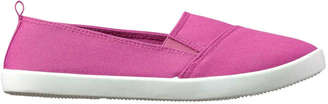 Joe Fresh Women's Canvas Slip On Sneakers, Fuchsia (Size 8)