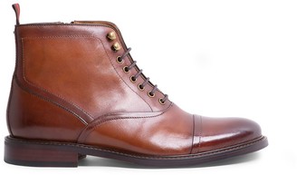 steve madden kodak cap toe leather boot