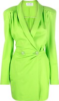 Thumbnail for your product : ATTICO Double-Breasted Blazer Dress
